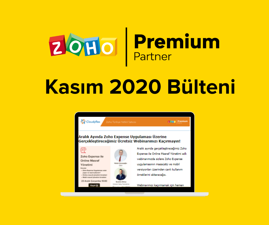 Zoho Türkiye Kasım Ayı Bülteni